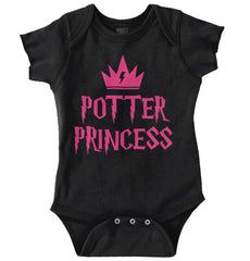 Potter Princess Romper Bodysuit-Direct To Garment Print-Brisco Baby