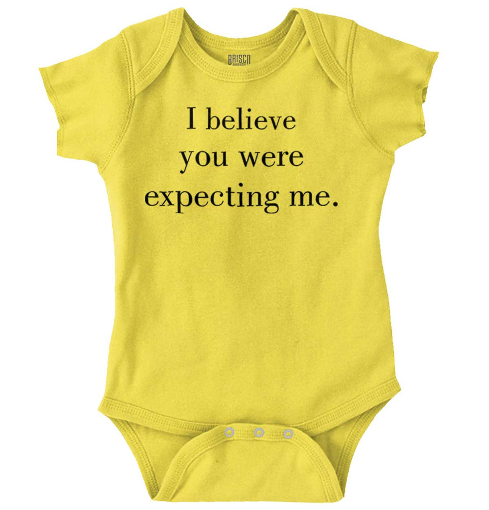 Expecting Me Romper Bodysuit-Direct To Garment Print-Brisco Baby