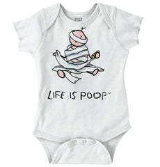Baby Toilet Paper Romper-Direct To Garment Print-Brisco Baby