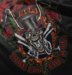 Ride Like The Wind Infant Baby Bib-Direct To Garment Print-Brisco Baby