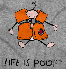 Baby Life Vest Infant Toddler T Shirt-Direct To Garment Print-Brisco Baby