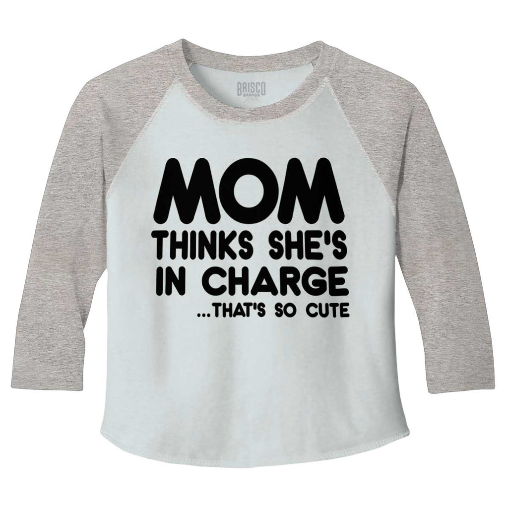 In Charge Toddler Baseball-Direct To Garment Print-Brisco Baby