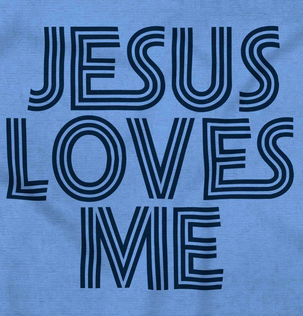 Christ Loves Me Toddler Baseball-Direct To Garment Print-Brisco Baby