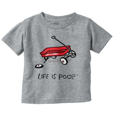 Broken Wagon Infant Toddler T Shirt-Direct To Garment Print-Brisco Baby