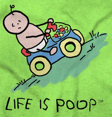 Uphill Baby Car Infant Toddler T Shirt-Direct To Garment Print-Brisco Baby