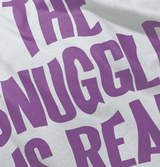 Snuggle Is Real Solid Baby Infant Dress-Direct To Garment Print-Brisco Baby