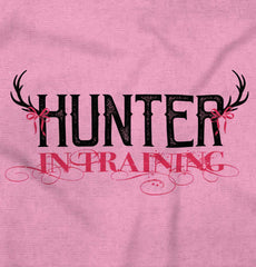 Hunter Girl In Training Romper Bodysuit-Direct To Garment Print-Brisco Baby