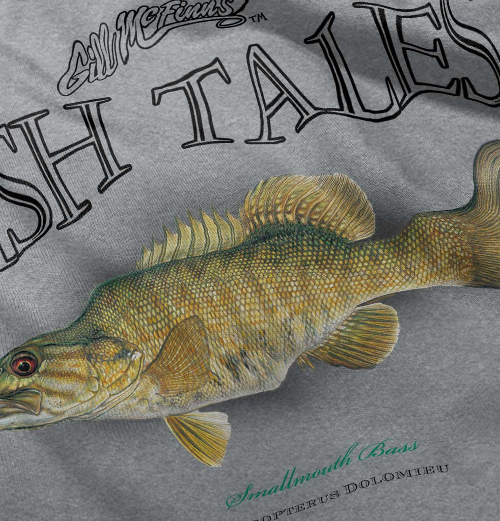 Smallmouth Bass Romper Bodysuit-Direct To Garment Print-Brisco Baby