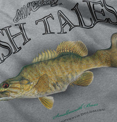 Smallmouth Bass Romper Bodysuit-Direct To Garment Print-Brisco Baby