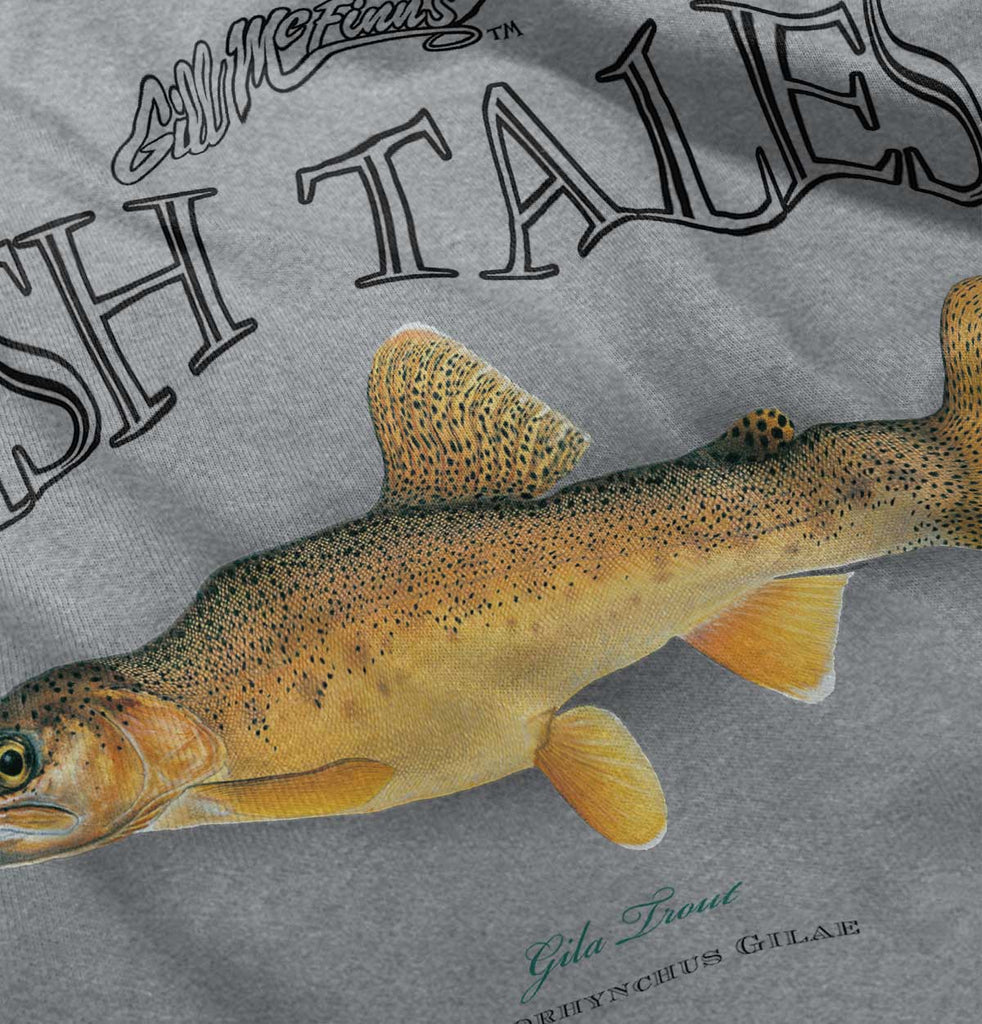 Gila Trout Infant Toddler T Shirt-Direct To Garment Print-Brisco Baby