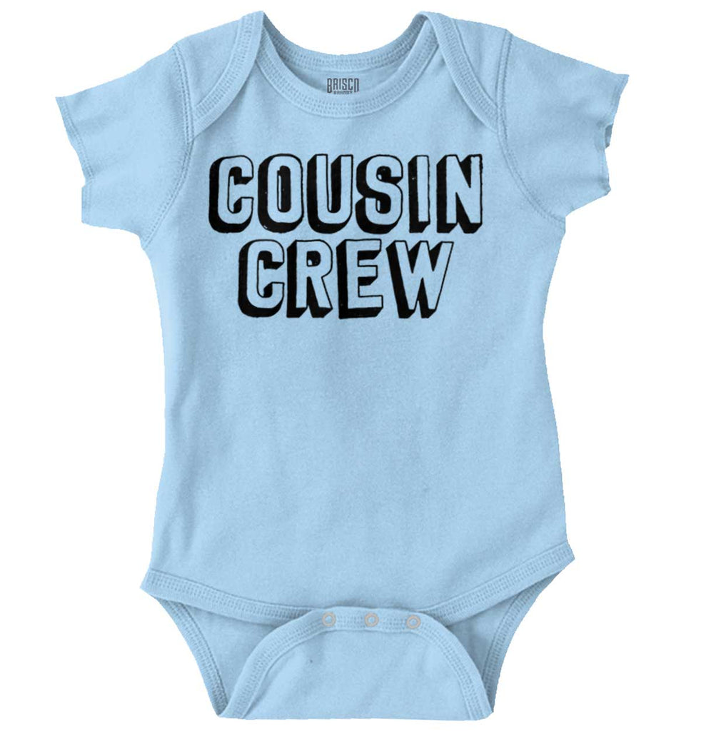 Cousin Crew Romper Bodysuit-Direct To Garment Print-Brisco Baby