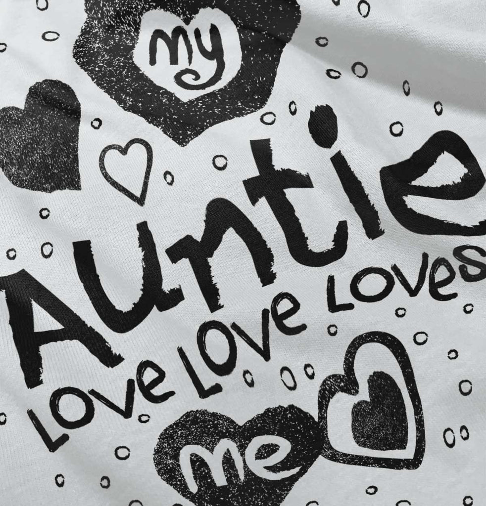 Auntie Loves Me Infant Baby Bib-Direct To Garment Print-Brisco Baby