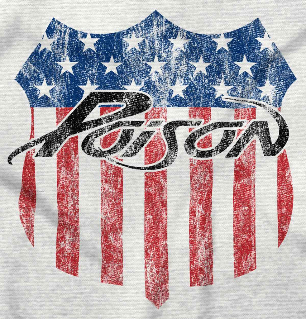 Poison USA Infant Baby Bib-Direct To Garment Print-Brisco Baby