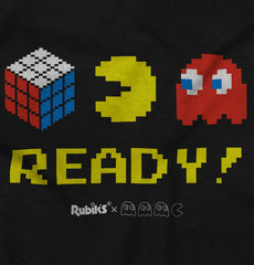 Ready Pac-Man Toddler Football Jersey Tee-Direct To Garment Print-Brisco Baby