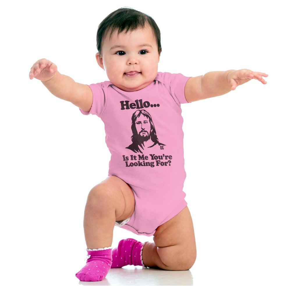 Jesus Richie Romper Bodysuit-Direct To Garment Print-Brisco Baby