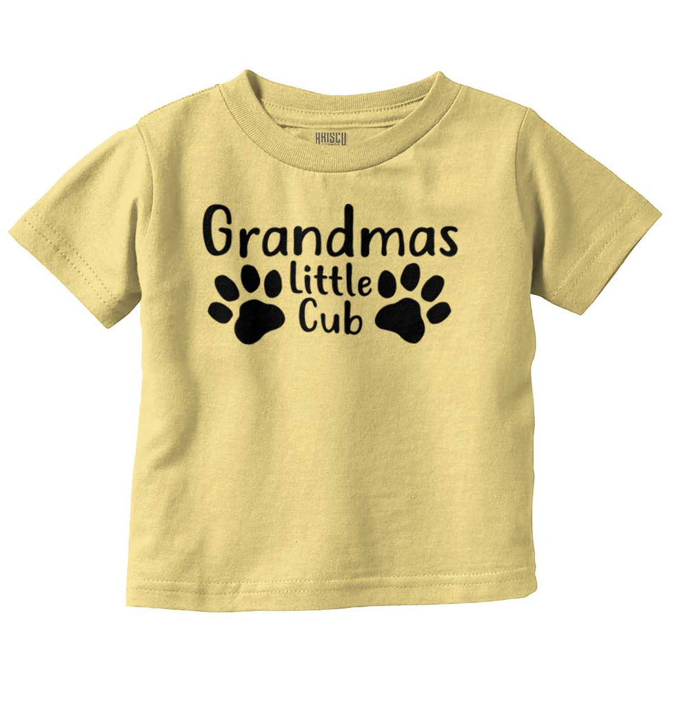 Granmda's Little Cub Infant Toddler T Shirt-Direct To Garment Print-Brisco Baby