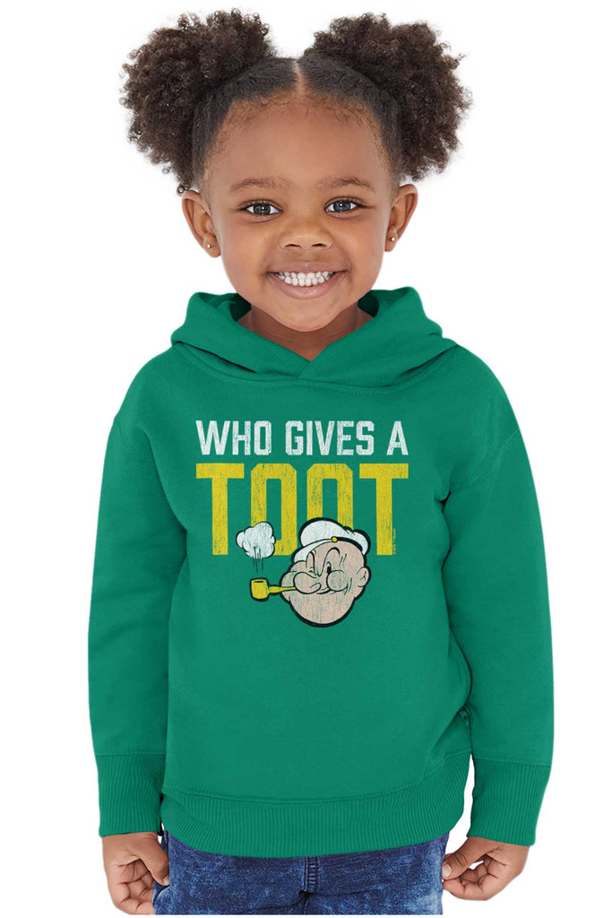 Who Gives A Toot Toddler Pullover Hoodie-Direct To Garment Print-Brisco Baby