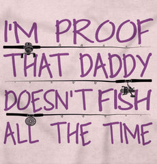 Fish All The Time Baby Ruffled Trim Romper-Direct To Garment Print-Brisco Baby