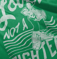 Lover Not A Fighter Romper Bodysuit-Direct To Garment Print-Brisco Baby