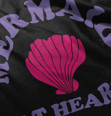 Mermaid At Heart Infant Toddler T Shirt-Direct To Garment Print-Brisco Baby