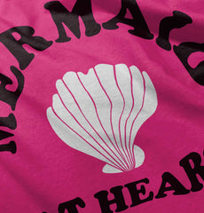 Mermaid At Heart Romper Bodysuit-Direct To Garment Print-Brisco Baby