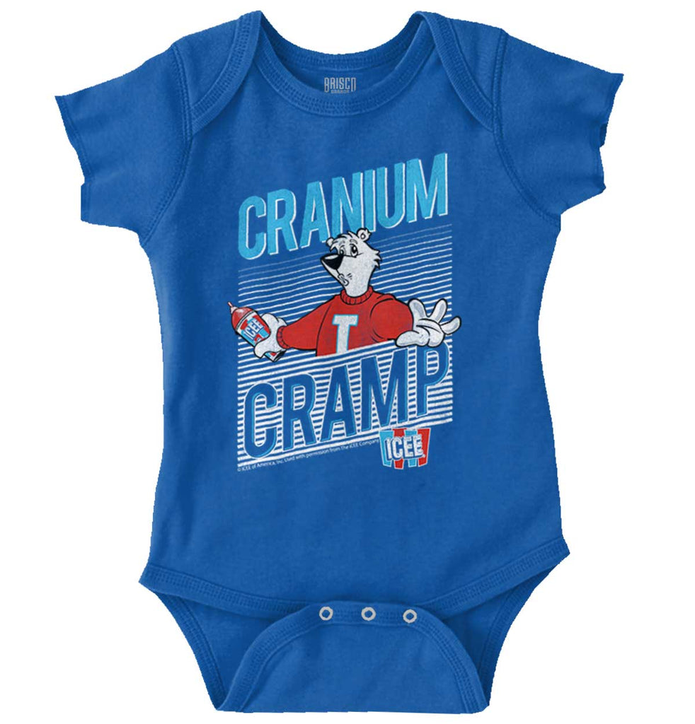 Cranium Cramp Romper Bodysuit-Direct To Garment Print-Brisco Baby