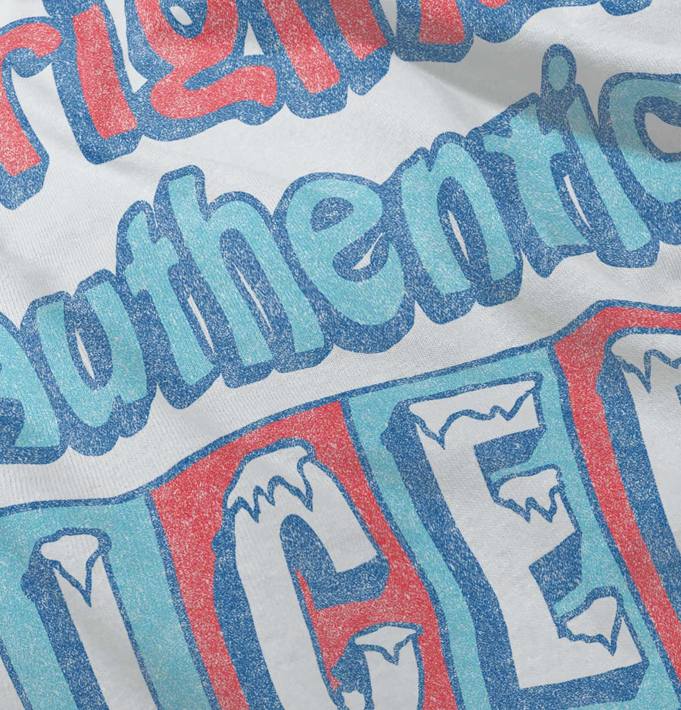 Original Authentic Trimmed White Snap Bib-Direct To Garment Print-Brisco Baby