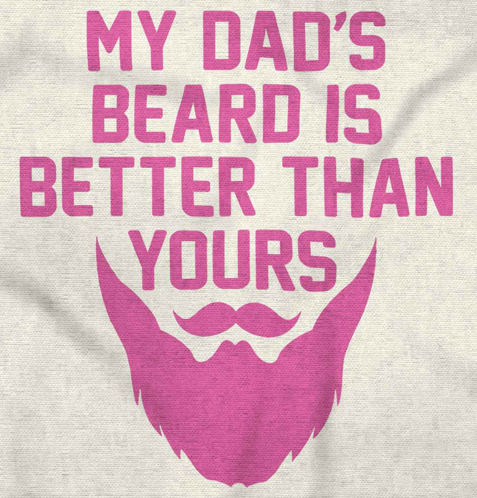 Dad's Beard Baby Striped Skirt Dress-Direct To Garment Print-Brisco Baby