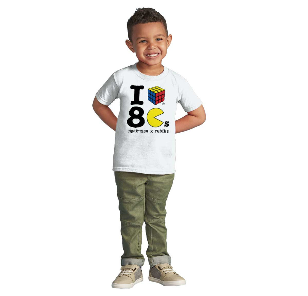 I Love The 80s Infant Toddler T Shirt-Direct To Garment Print-Brisco Baby