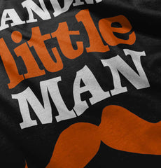 Grandmas Little Man Infant Toddler T Shirt-Direct To Garment Print-Brisco Baby