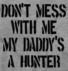 Daddy's A hunter Romper Bodysuit-Direct To Garment Print-Brisco Baby