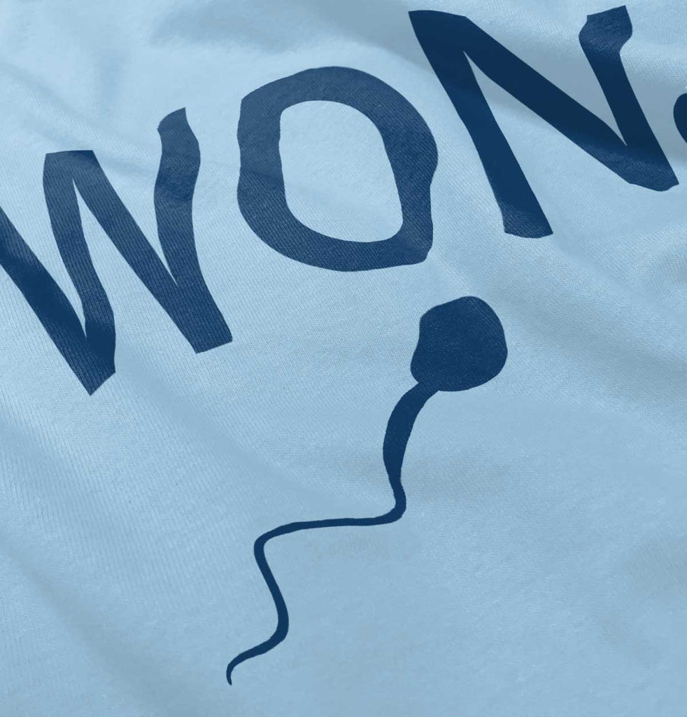 Won The Race Infant Toddler T Shirt-Direct To Garment Print-Brisco Baby