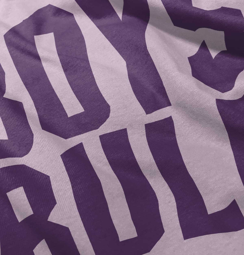 Boys Rule Infant Baby Bib-Direct To Garment Print-Brisco Baby