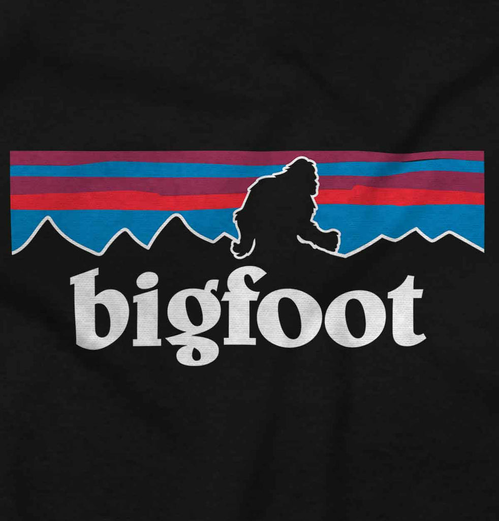 Bigfoot Mountain Infant Toddler T Shirt-Direct To Garment Print-Brisco Baby