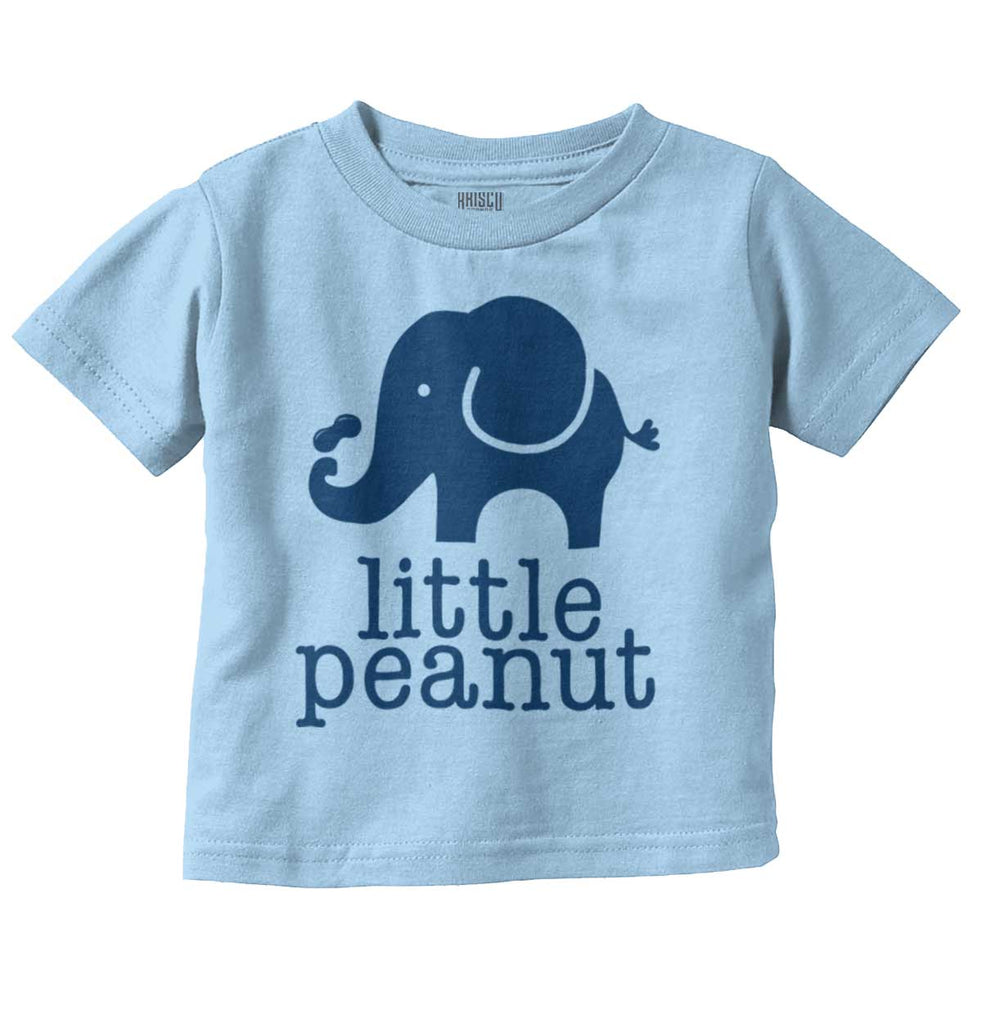 Elephant Peanut Infant Toddler T Shirt-Direct To Garment Print-Brisco Baby