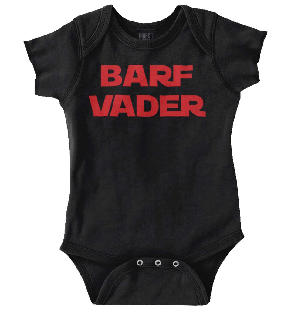 Barf Vader Romper Bodysuit-Direct To Garment Print-Brisco Baby