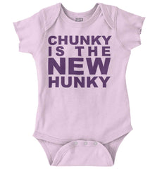 New Hunky Romper Bodysuit-Direct To Garment Print-Brisco Baby