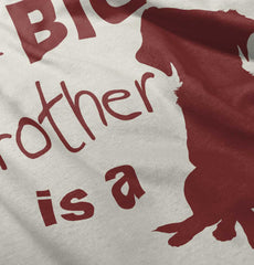 Brother is a Dog Baby Striped Skirt Dress-Direct To Garment Print-Brisco Baby