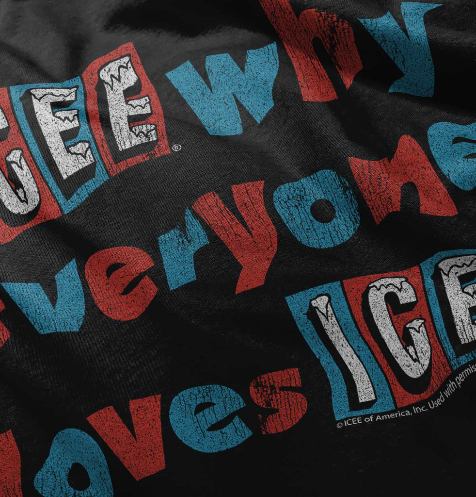 Everyone Loves Icee Solid Baby Infant Dress-Direct To Garment Print-Brisco Baby