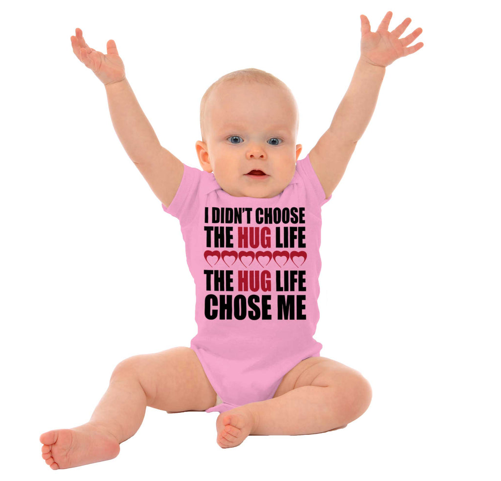 Hug Life Romper Bodysuit-Direct To Garment Print-Brisco Baby