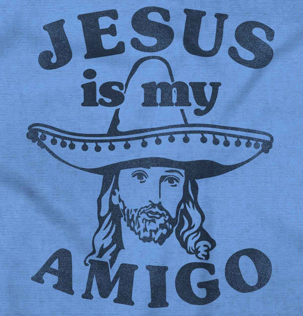 Amigo Jesus Toddler Baseball-Direct To Garment Print-Brisco Baby