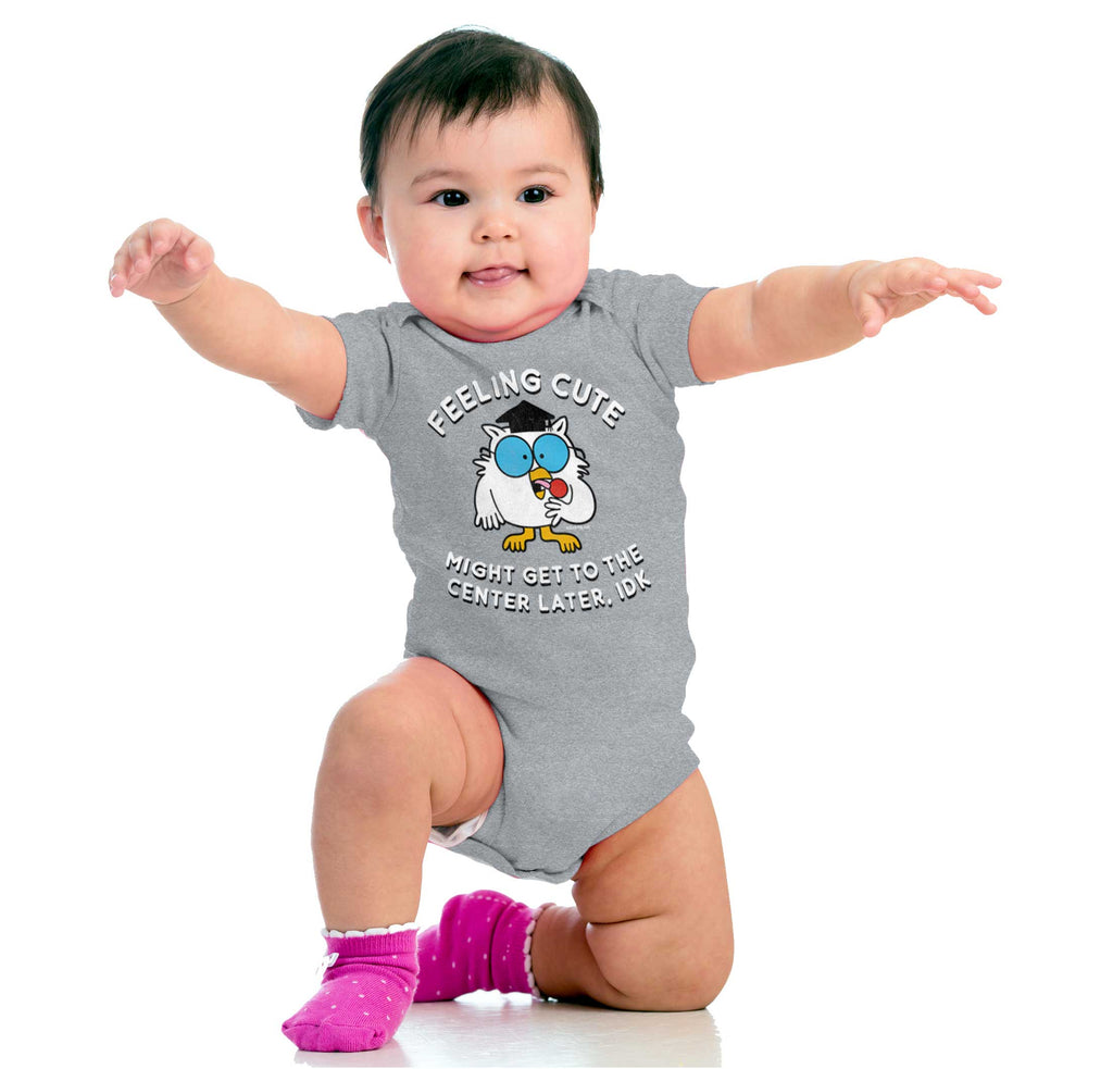 Mr Owl Meme Romper Bodysuit-Direct To Garment Print-Brisco Baby