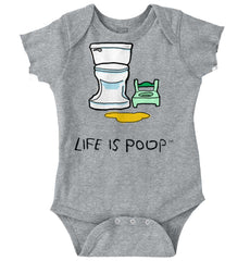 Potty Train Romper Bodysuit-Direct To Garment Print-Brisco Baby