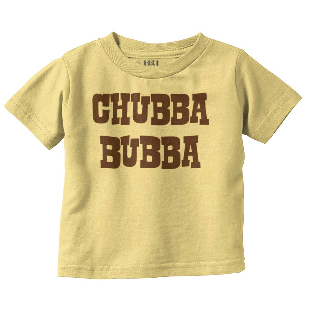 Chubba Bubba Infant Toddler T Shirt-Direct To Garment Print-Brisco Baby