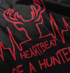 Deer Hunter Heartbeat Romper Bodysuit-Direct To Garment Print-Brisco Baby