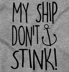 Ship Don't Stink Romper Bodysuit-Direct To Garment Print-Brisco Baby