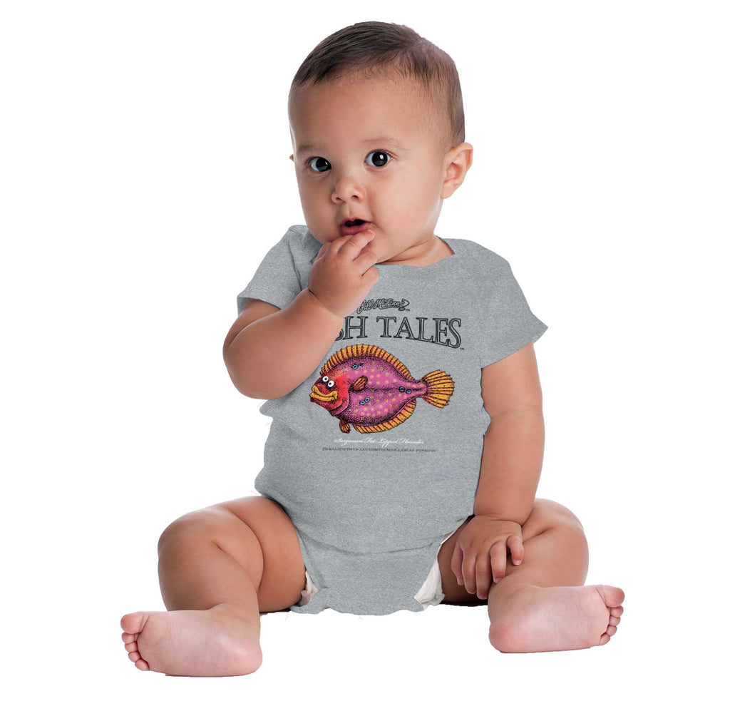 Sargassan Fat-Lipped Romper Bodysuit-Direct To Garment Print-Brisco Baby