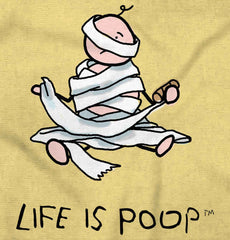 Baby Toilet Paper Infant Toddler T Shirt-Direct To Garment Print-Brisco Baby