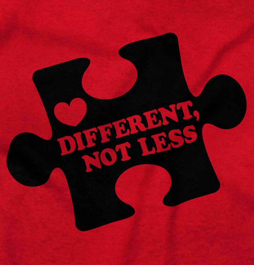Different Not Less Infant Toddler T Shirt-Direct To Garment Print-Brisco Baby