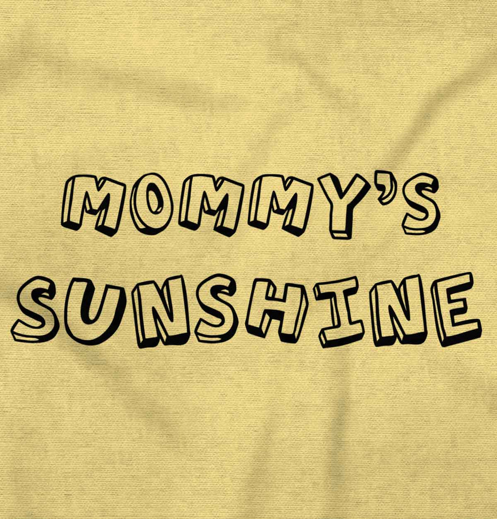 Mommy's Sunshine Infant Toddler T Shirt-Direct To Garment Print-Brisco Baby
